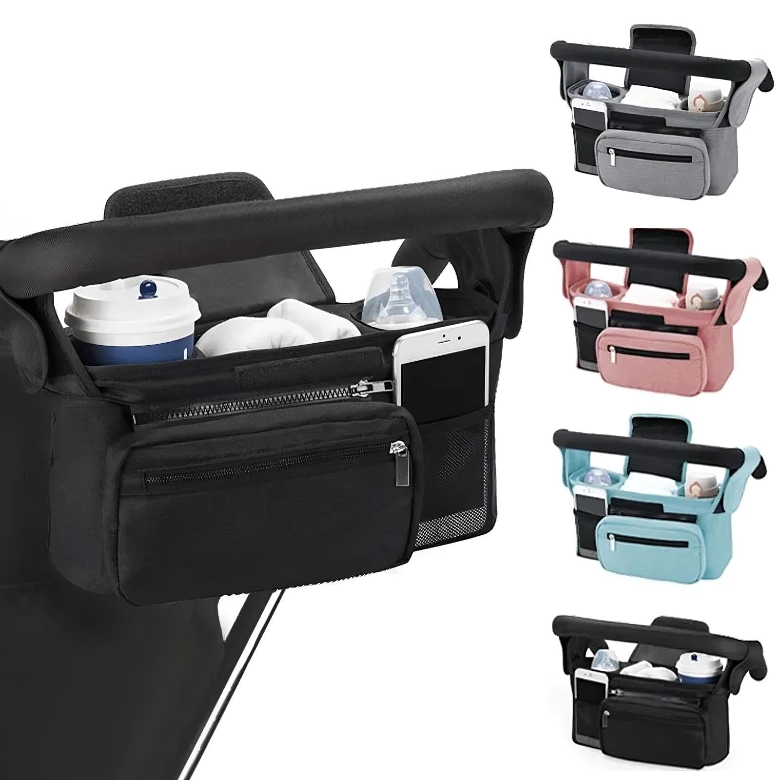 Baby Stroller Manager With Non-Slip Strap Baby Stroller Manager With Non-Slip Strap